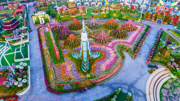 ¿Dónde está el jardín de flores más grande del mundo?
