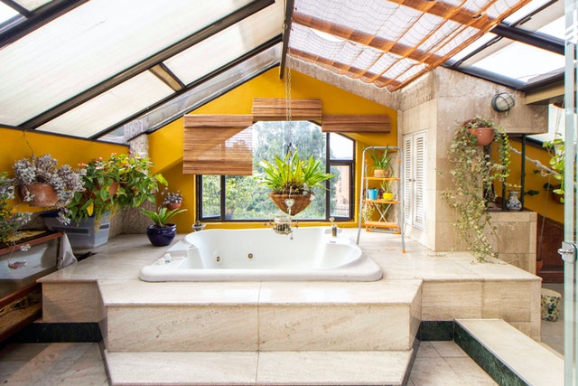Cómo realzar tu baño con flores y plantas
